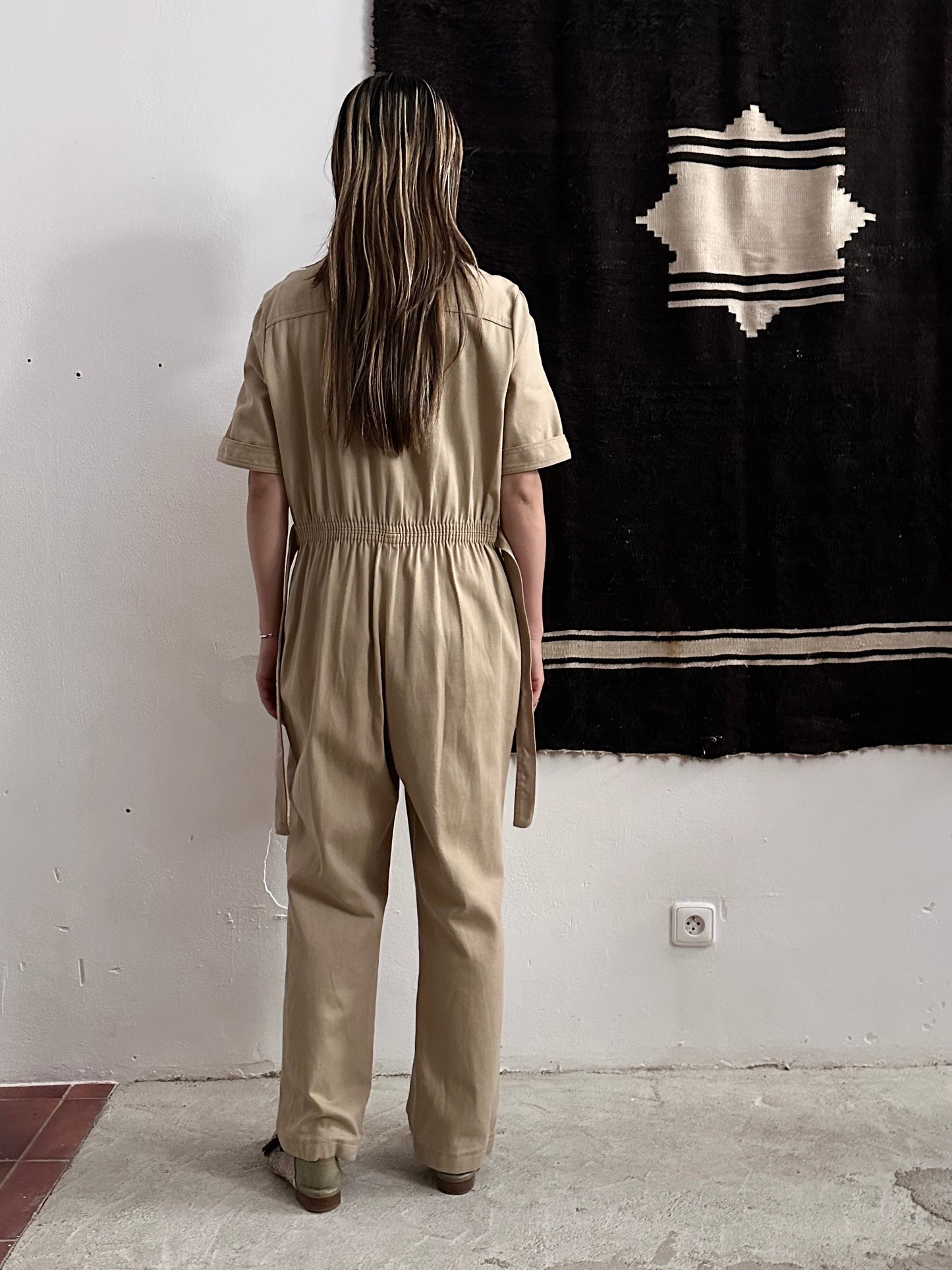 70s Swiss cotton jumpsuit