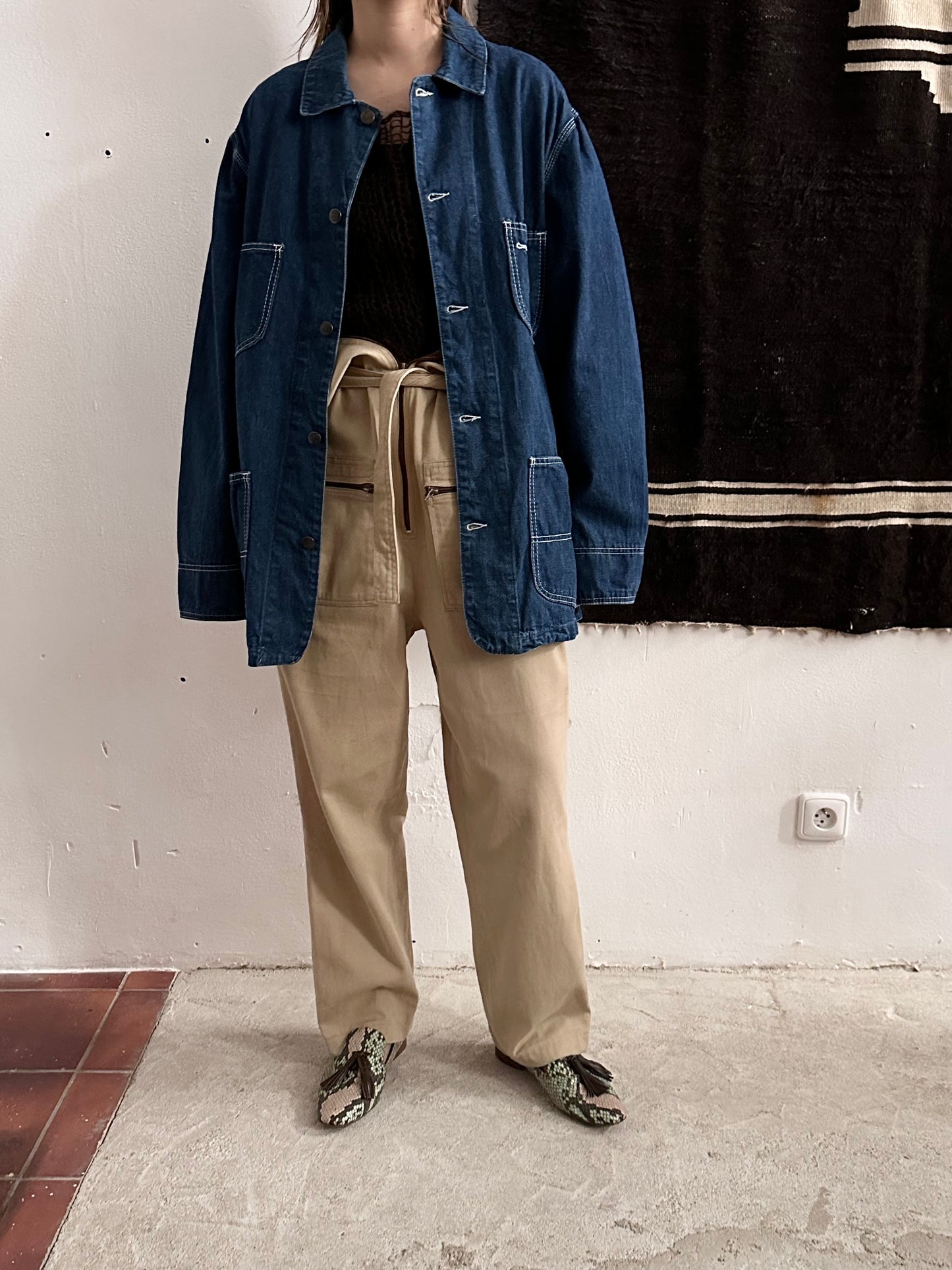 70s Swiss cotton jumpsuit