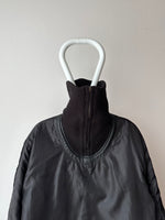 Black Leather Pullover