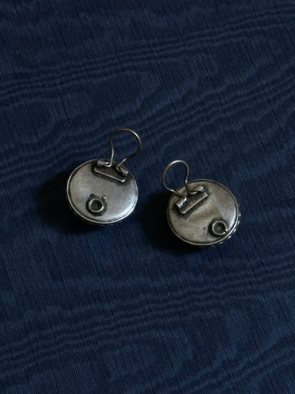 antique silver earrings