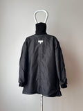 Black Leather Pullover