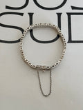 thick gate chain bracelet