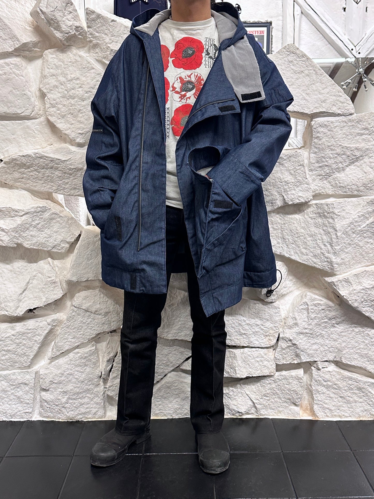 Levi's All Duty AW'99 1999s 99年 リーバイス  ヨーロッパ企画 Vintage ヴィンテージ 古着屋 プラハ Praha Vintage clothing store Massimo osti マッシモオスティ デニム  パーカー Denim Parka Rare レア 