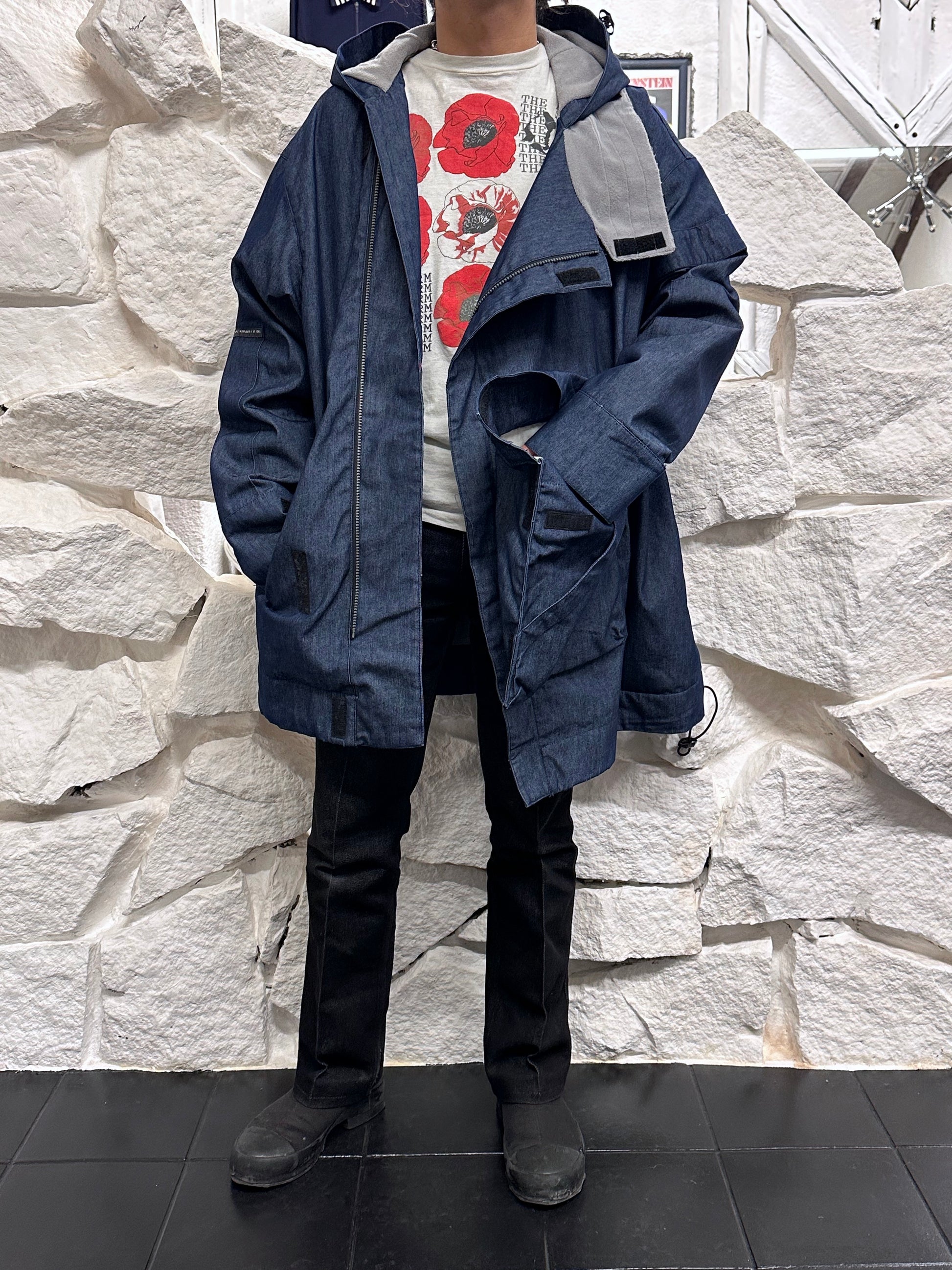 Levi's All Duty AW'99 1999s 99年 リーバイス  ヨーロッパ企画 Vintage ヴィンテージ 古着屋 プラハ Praha Vintage clothing store Massimo osti マッシモオスティ デニム  パーカー Denim Parka Rare レア 