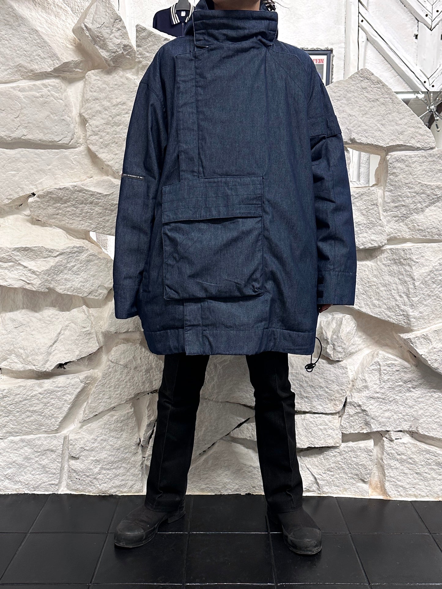 Levi's All Duty AW'99 1999s 99年 リーバイス  ヨーロッパ企画 Vintage ヴィンテージ 古着屋 プラハ Praha Vintage clothing store Massimo osti マッシモオスティ デニム  パーカー Denim Parka Rare レア 