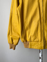 80s Italy reversible leather jkt