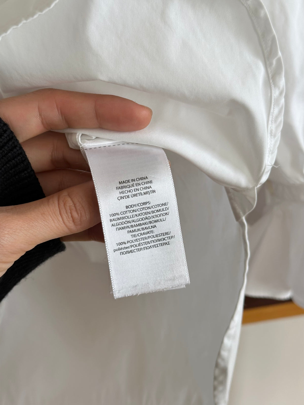Polo Ralph Lauren white cotton shirt