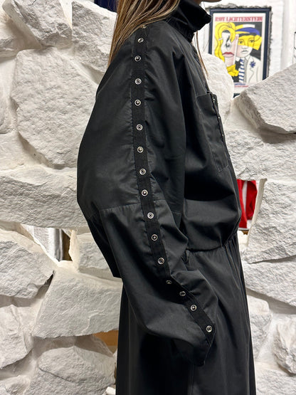 90s snap buttons dress