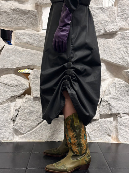 90s snap buttons dress