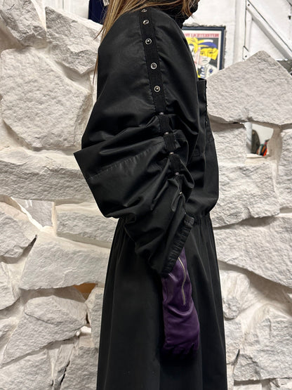 90s snap buttons dress