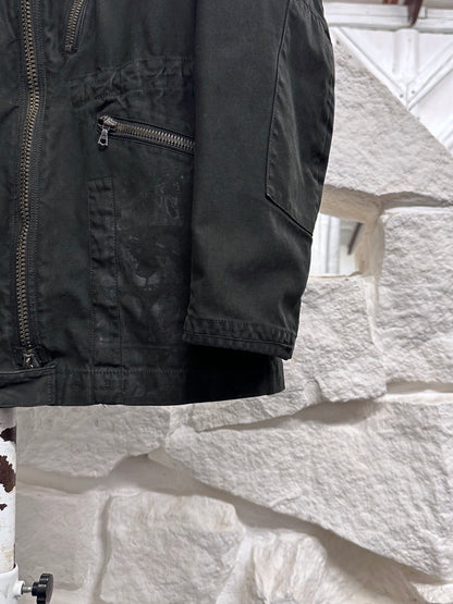 1960-70s Swedish military tanker jacket