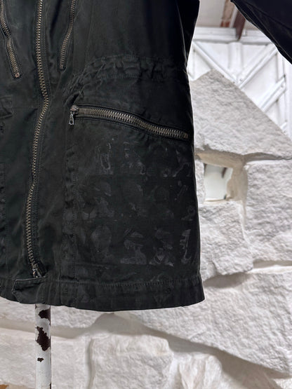 1960-70s Swedish military tanker jacket