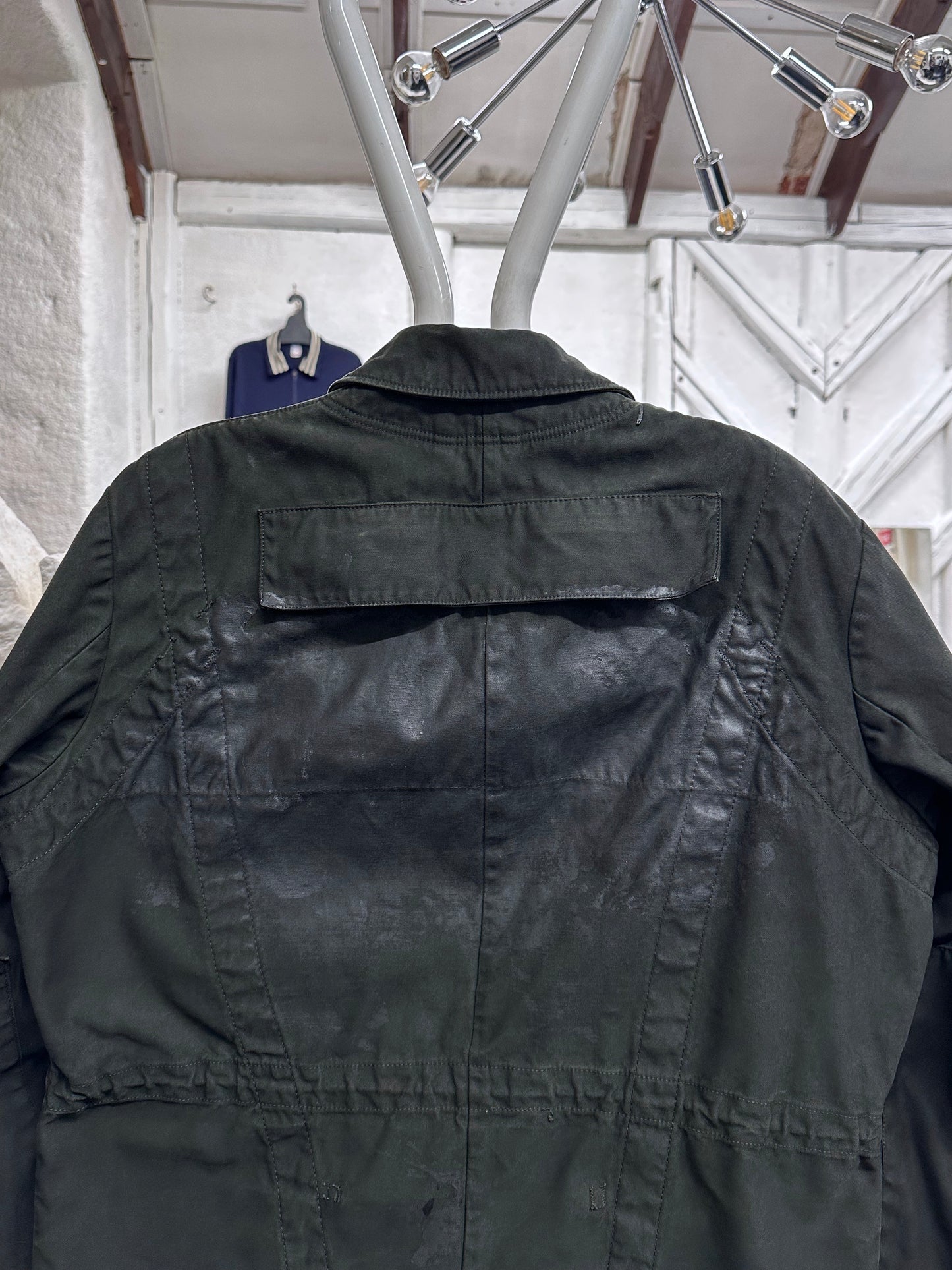 1960-70s Swedish military tanker jacket