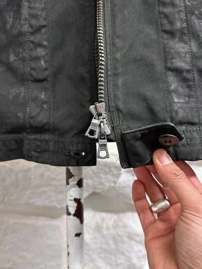 1960-70s Swedish military tanker jacket