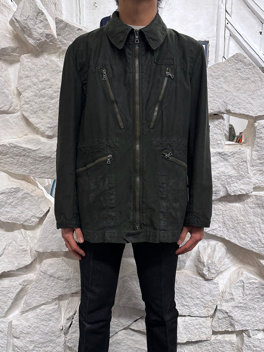 1960-70s Swedish military tanker jacket