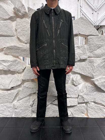 1960-70s Swedish military tanker jacket