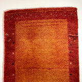 Vintage handgekupit Indian rug.