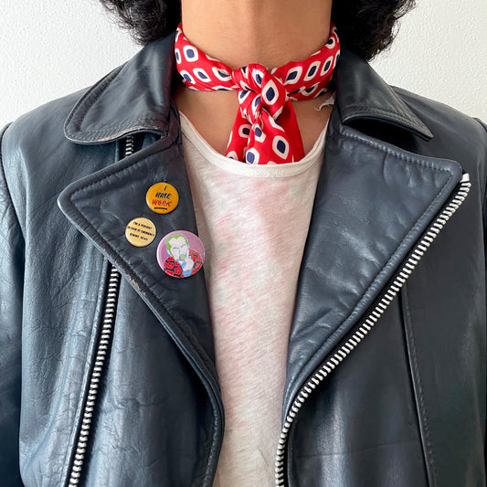 Vintage scarf .TOTO STYLE