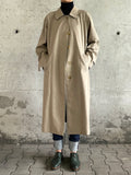 80's Burberrys balmacaan coat made in England