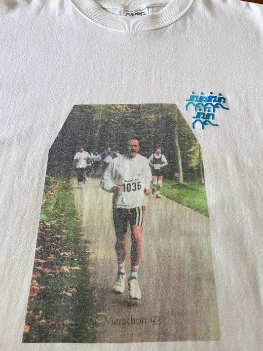 93s marathon tee / Dead stock Germany