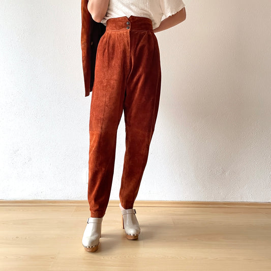 80s Suede pants