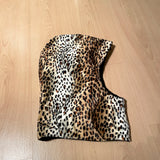 Heavy warm leopard mask