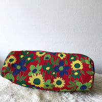 60s Československá flower patterned bag , Special!!!