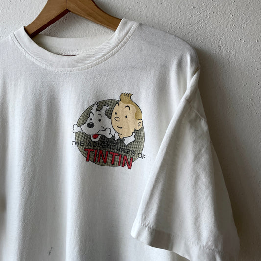 TINTIN T shirt 90s 1990's 90's 90年代 Vintage tee Tシャツ ヴィンテージTシャツ
