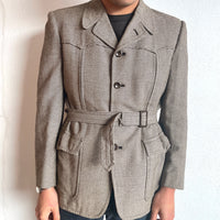 Dead stock 60's Wool Norfolk jacket , Germany