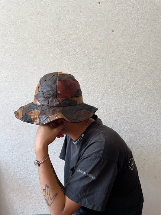 70s Frankenstein leather hat