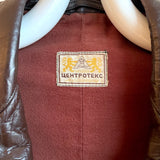 Vintage Leather Chester coat