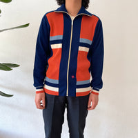 Vintage Diana Crylor Track Top , 70s , Germany