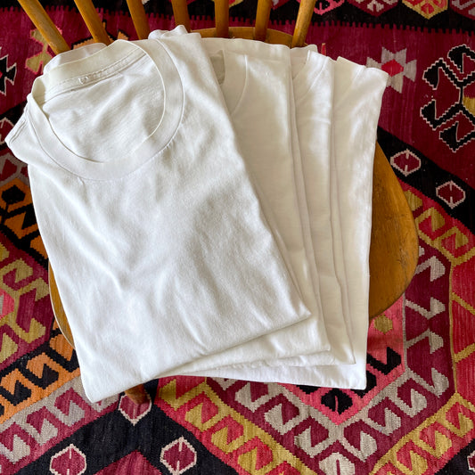 90's single stitched tee 4p set