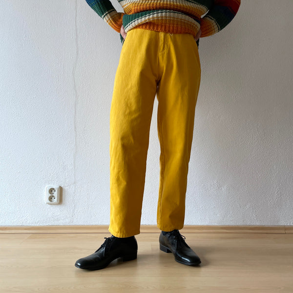 80s Italy cotton trousers, 5 pockets