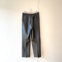 80s Italy Leather trousers