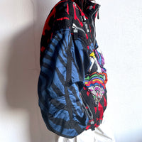 80s CRE-ACT BY RAINER ENGEL Ski Jacket, Crazy pattern bomber, made in Italy
