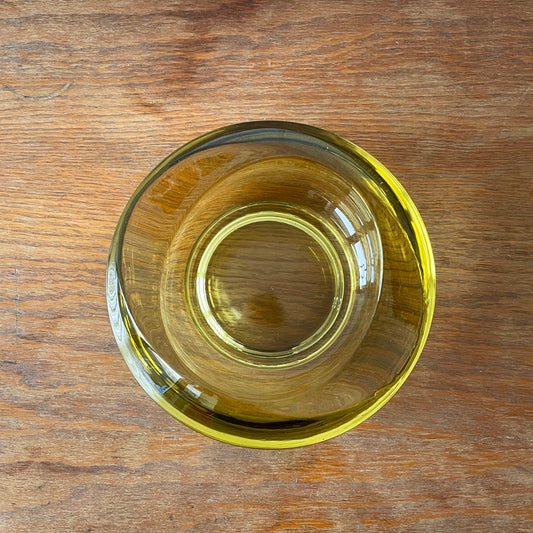 70's Český glass ash tray