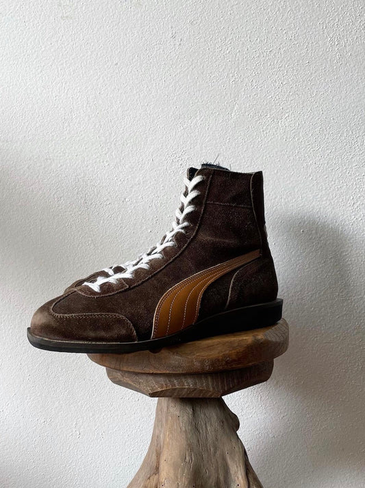 Unknown vintage Puma brown suède.
