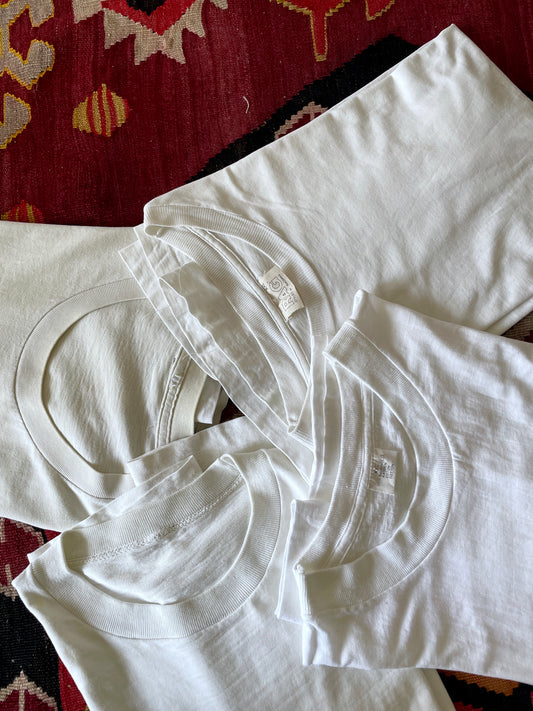 90's single stitched tee 4p set