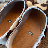 Vintage sabot sandal , ハラコ , Dead stock