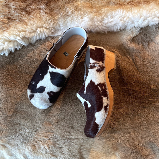 Vintage sabot sandal , ハラコ , Dead stock