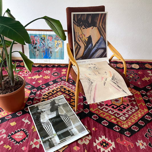 Czech cubism poster art チェコ キュビズム ポスター 建築 インテリア アート 絵 kubismus Prague