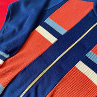 Vintage Diana Crylor Track Top , 70s , Germany