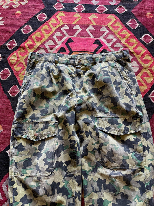 vintage 70s-80s camo trouser