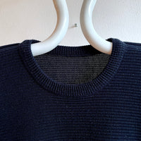 Black cotton knit , Germany