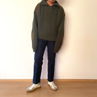 Italy high‐neck sweater , Big size
