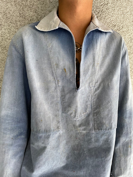 French fisherman smock.1950s-60s.