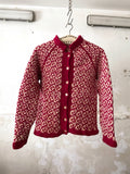 special vintage fat-wool cardigan