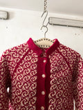 special vintage fat-wool cardigan