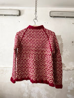 special vintage fat-wool cardigan